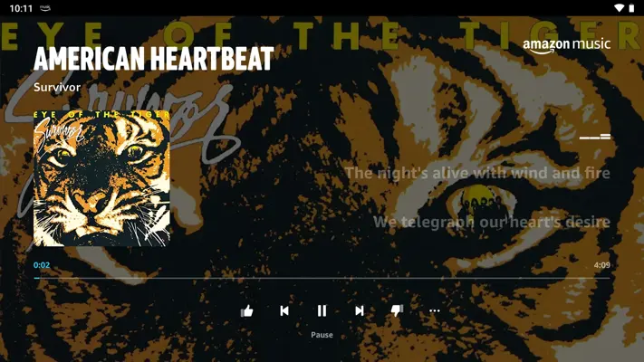 Amazon Music (Android TV) android App screenshot 1