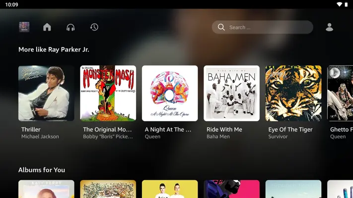 Amazon Music (Android TV) android App screenshot 4